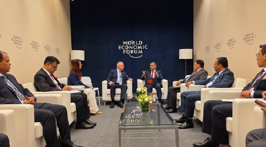 Prime Minister Meets World Economic Forum President